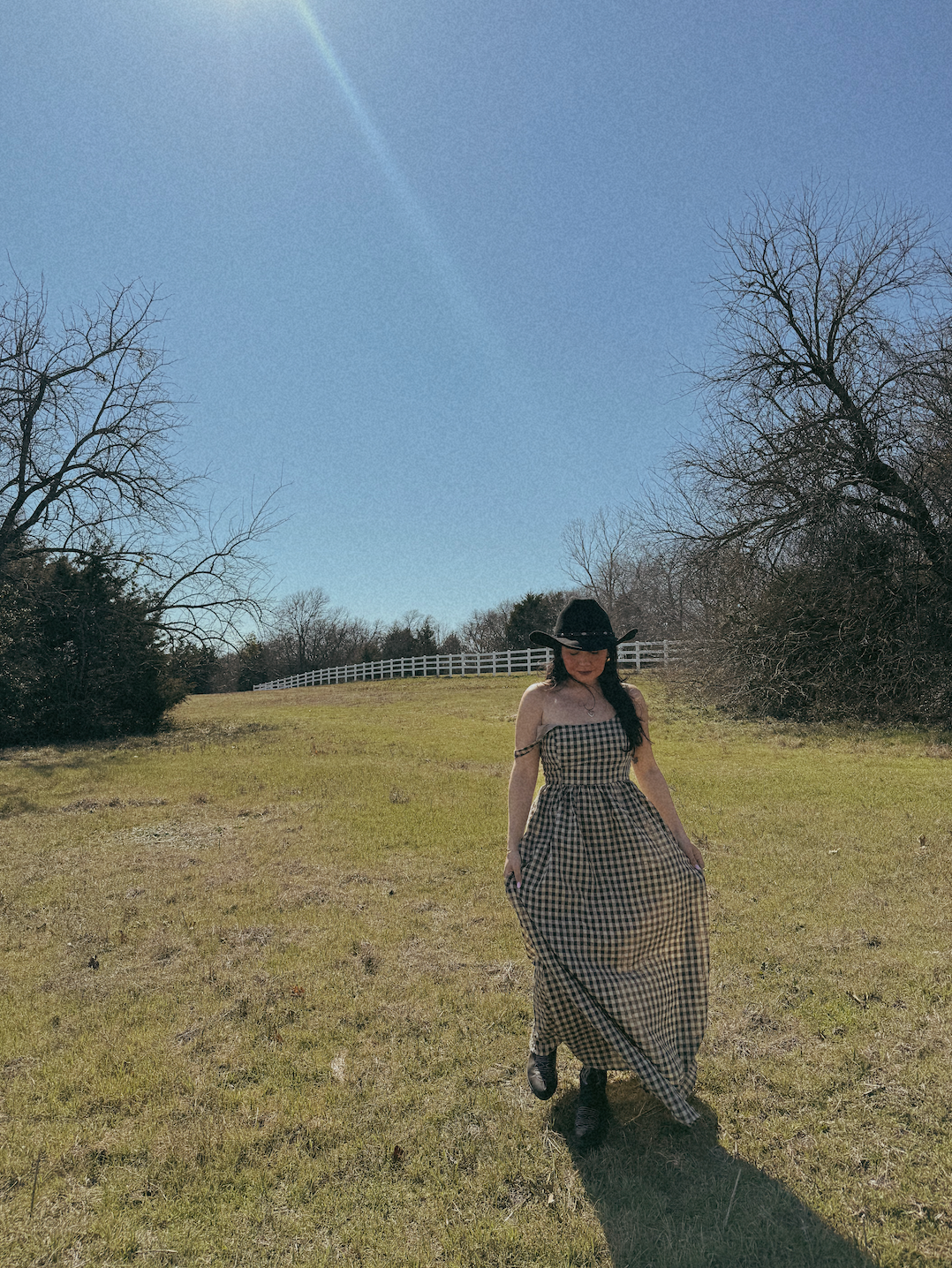 Belle Gingham Dress