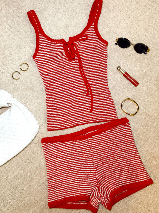 Cherry Cola Shorts | Final Sale