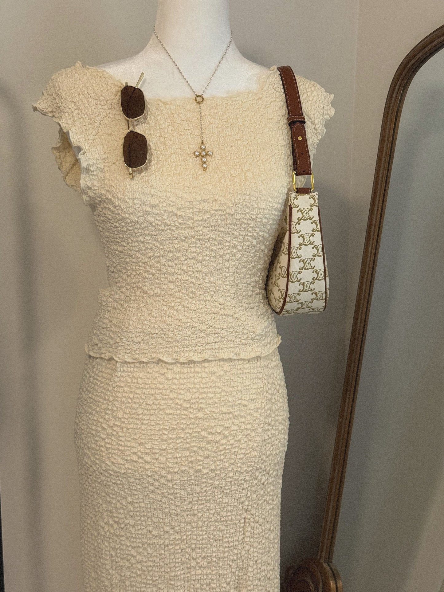 Golden Girl Maxi Skirt | LAST ONE