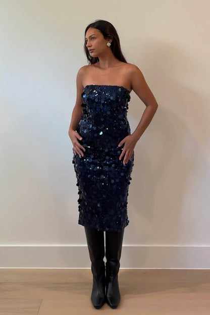 Times Square Midi Dress