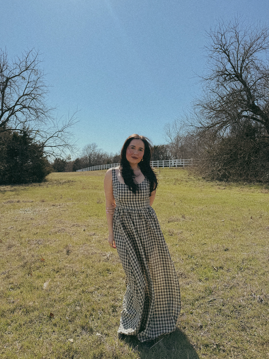 Belle Gingham Dress | LAST ONE