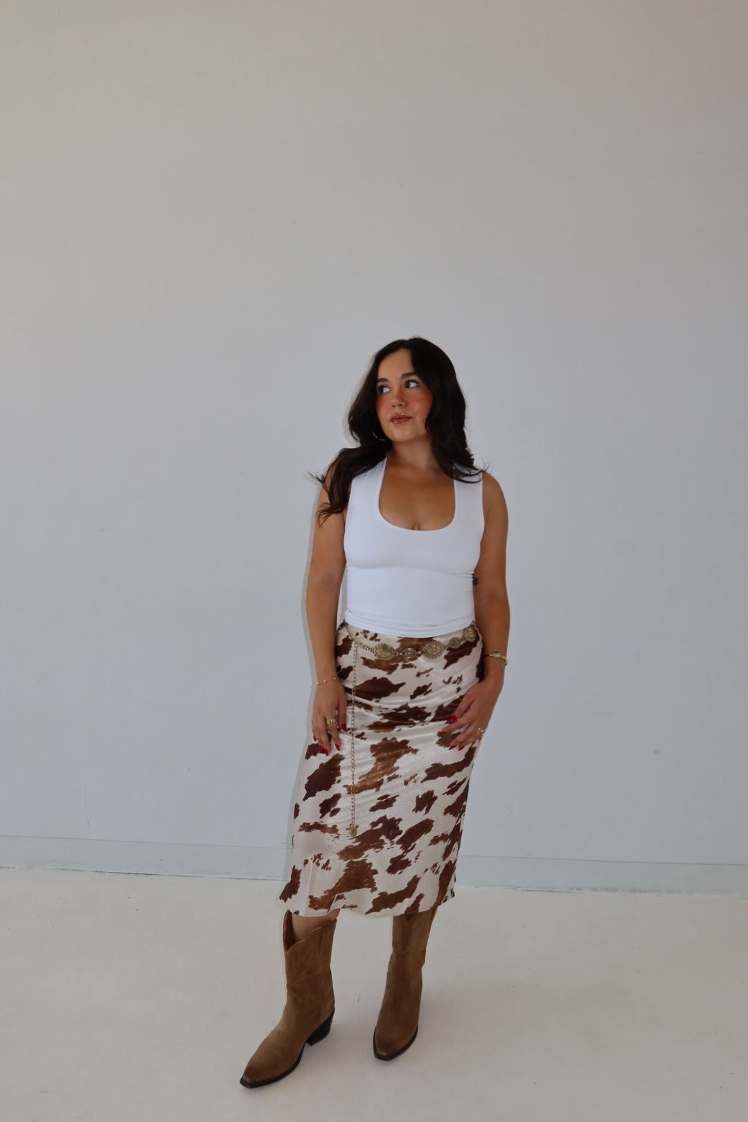 Bandera Midi Skirt