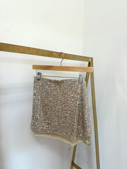 Mirrorball Sequin Mini Skirt