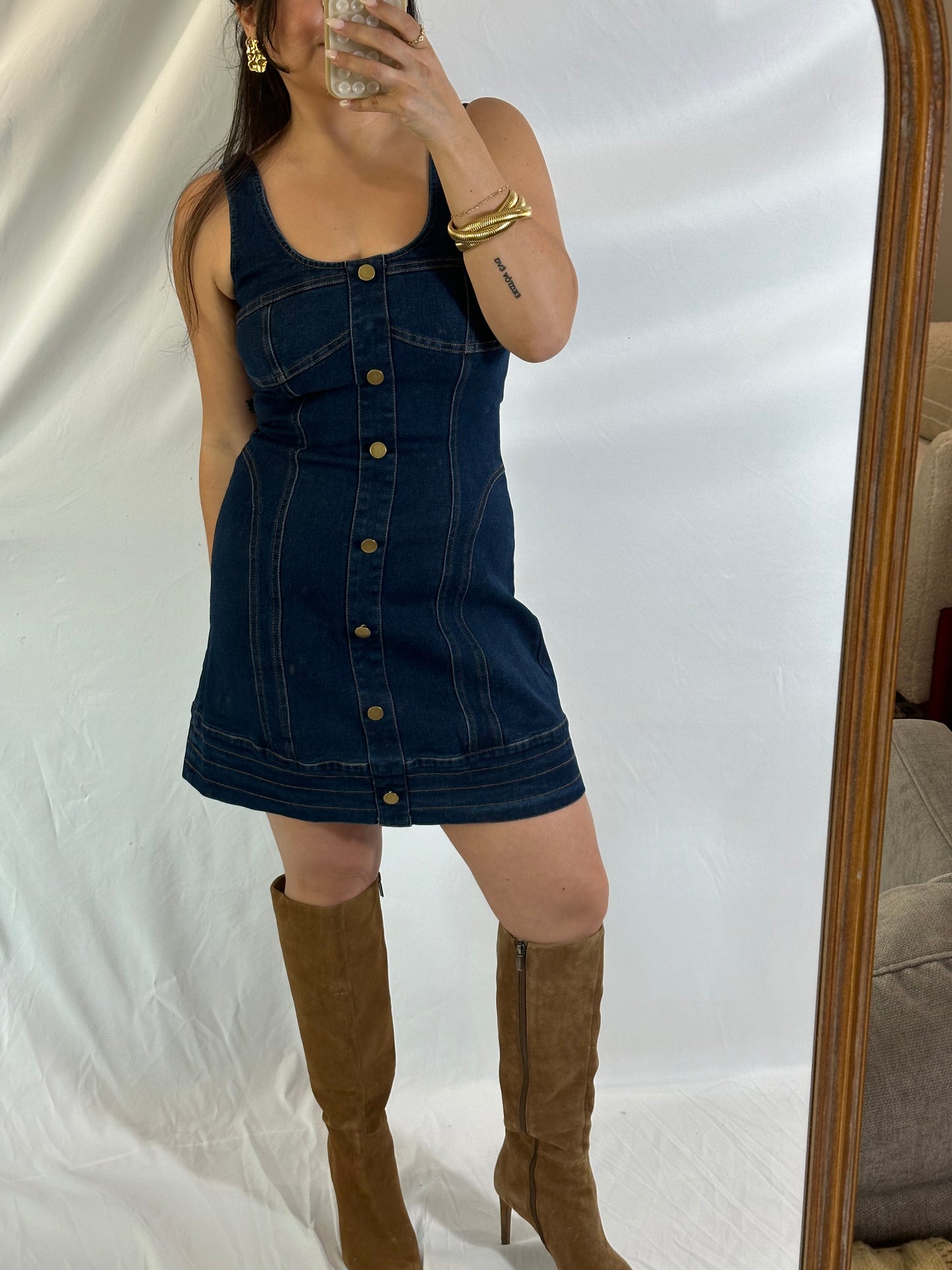 Sabrina Denim Dress