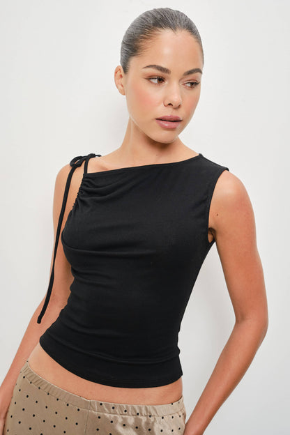 Paige Tie Shoulder Top